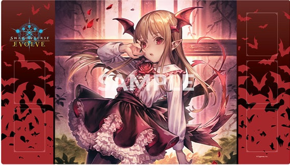 SHADOWVERSE EVOLVE PLAYMAT V5 A - VANIA, NIGHTSHADE VAMPIRE (16)(888502120911)(888502120911)