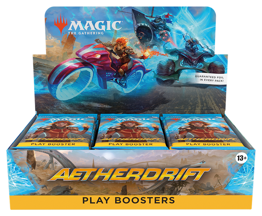 MTG AETHERDRIFT PLAY BOOSTER (15/30/6)(195166278636)(195166278636)