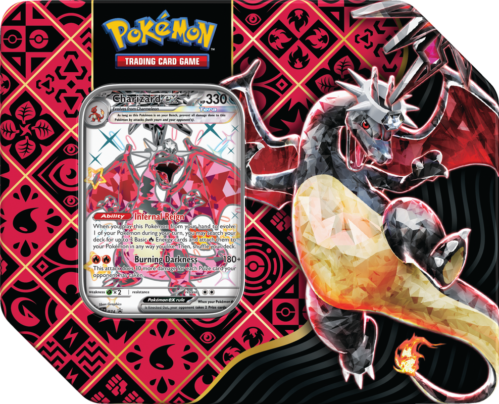 POKEMON SV4.5 PALDEAN FATES TINS (820650856242)(820650856242)