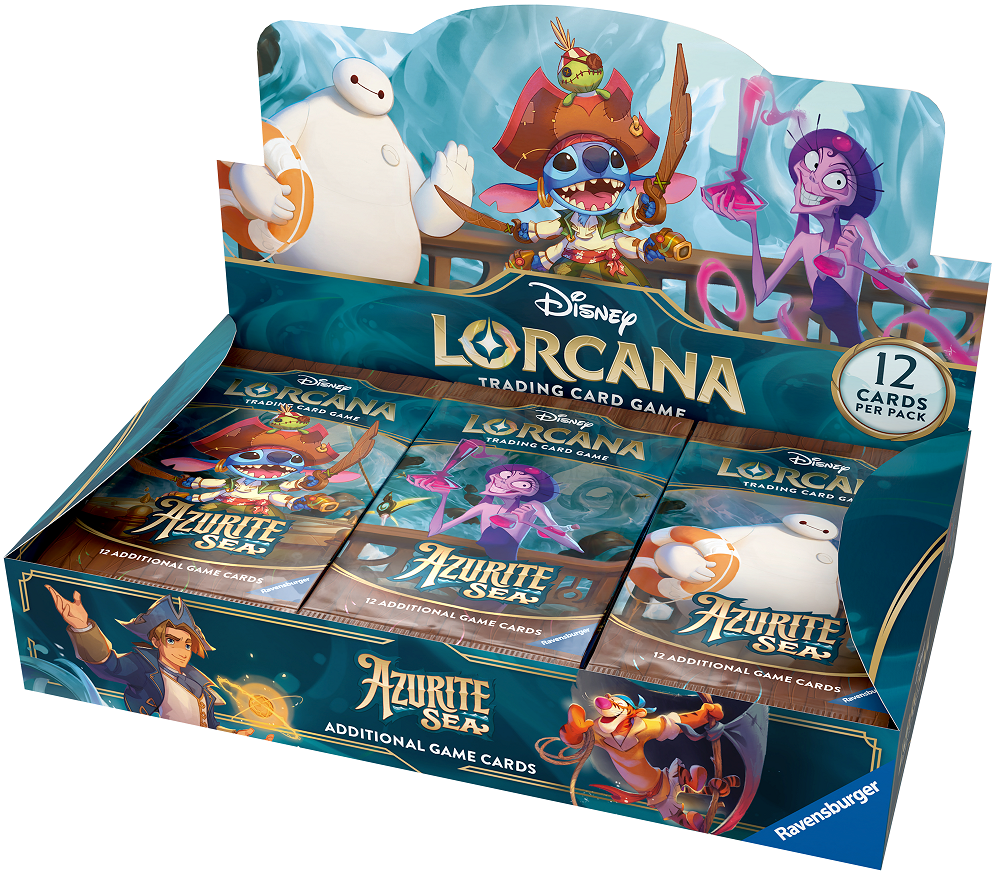 DISNEY LORCANA AZURITE SEA BOOSTER (12/24/4)(4050368984661)(4050368984661)