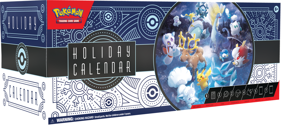 POKEMON HOLIDAY CALENDAR 2023 (6)(820650852565)(820650852565)