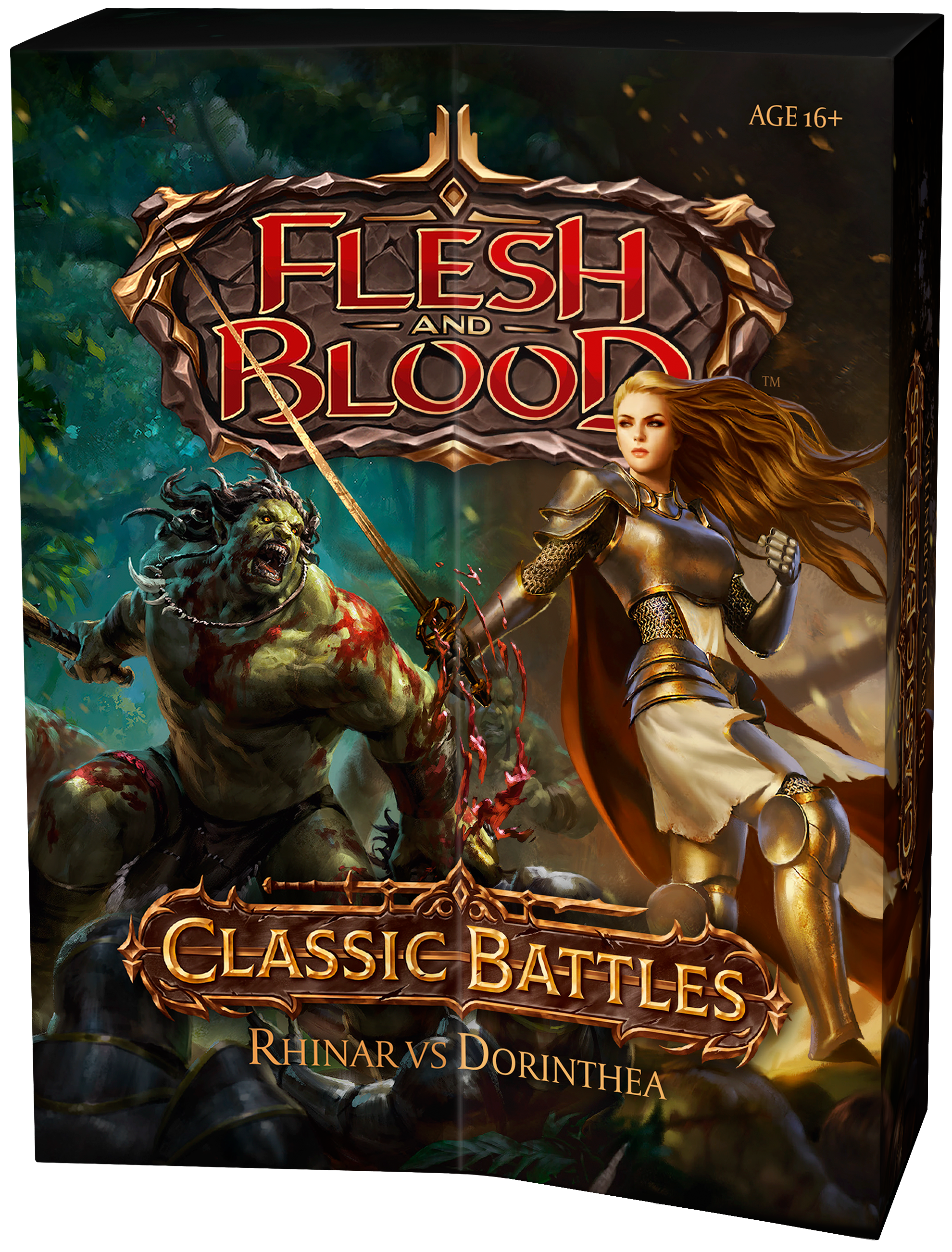 FLESH AND BLOOD CLASSIC BATTLES RHINAR V DORINTHEA (12)(09421905459648)(09421905459648)