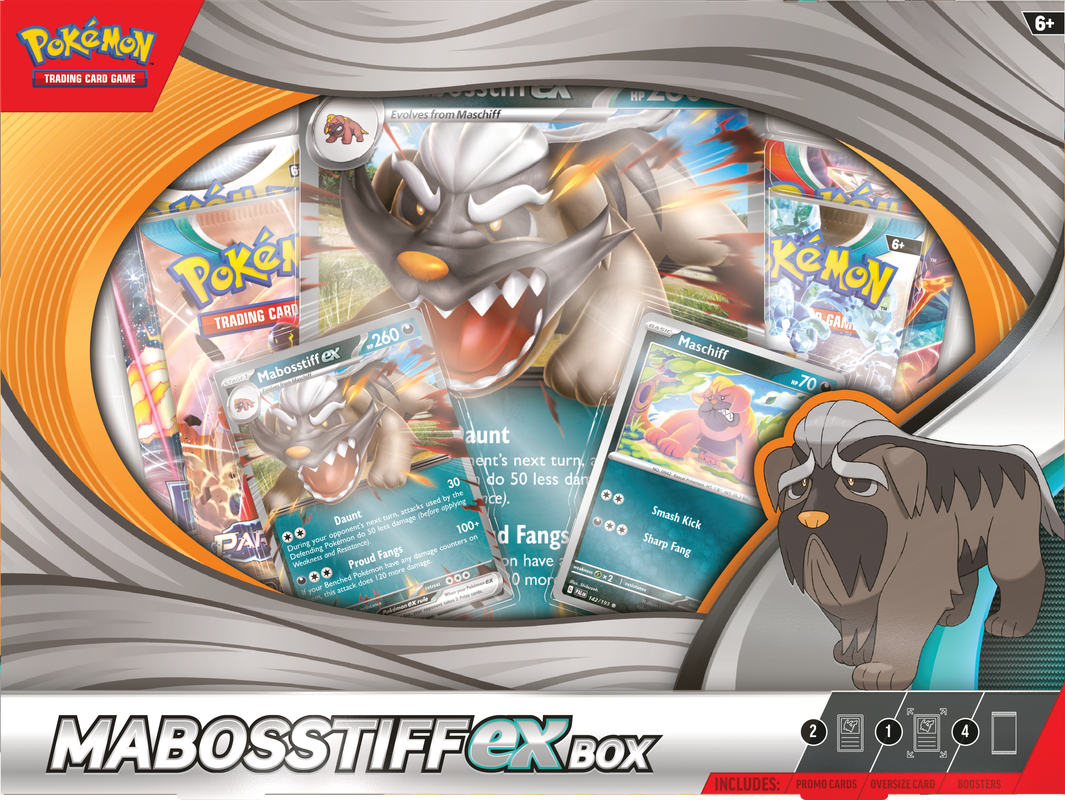 POKEMON MABOSSTIFF EX BOX (6)(820650855894)(820650855894)