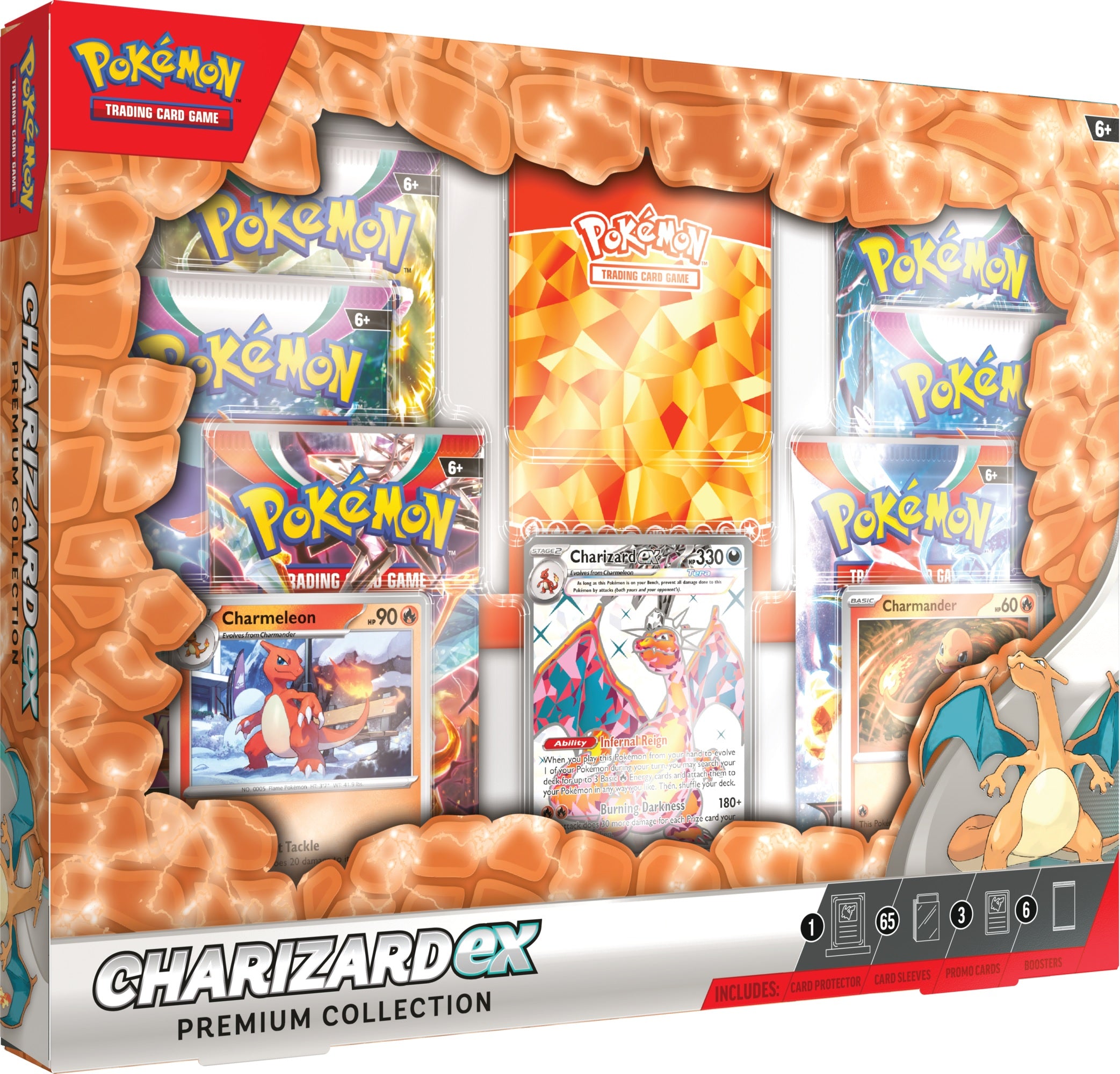 POKEMON CHARIZARD EX PREMIUM COLLECTION (6)(820650853234)(820650853234)