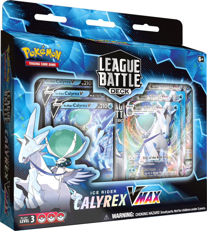 POKEMON LEAGUE BATTLE DECK CALYREX VMAX (6)(820650850424)(820650850424)