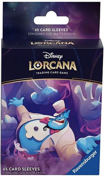 DISNEY LORCANA CARD SLEEVE SET 4 PACK A GENIE (40)(4050368983602)(4050368983602)