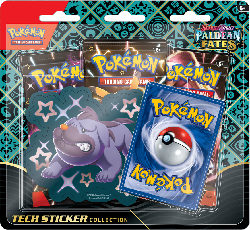 POKEMON SV4.5 PALDEAN FATES TECH STICKER COLL (820650856136)(820650856136)