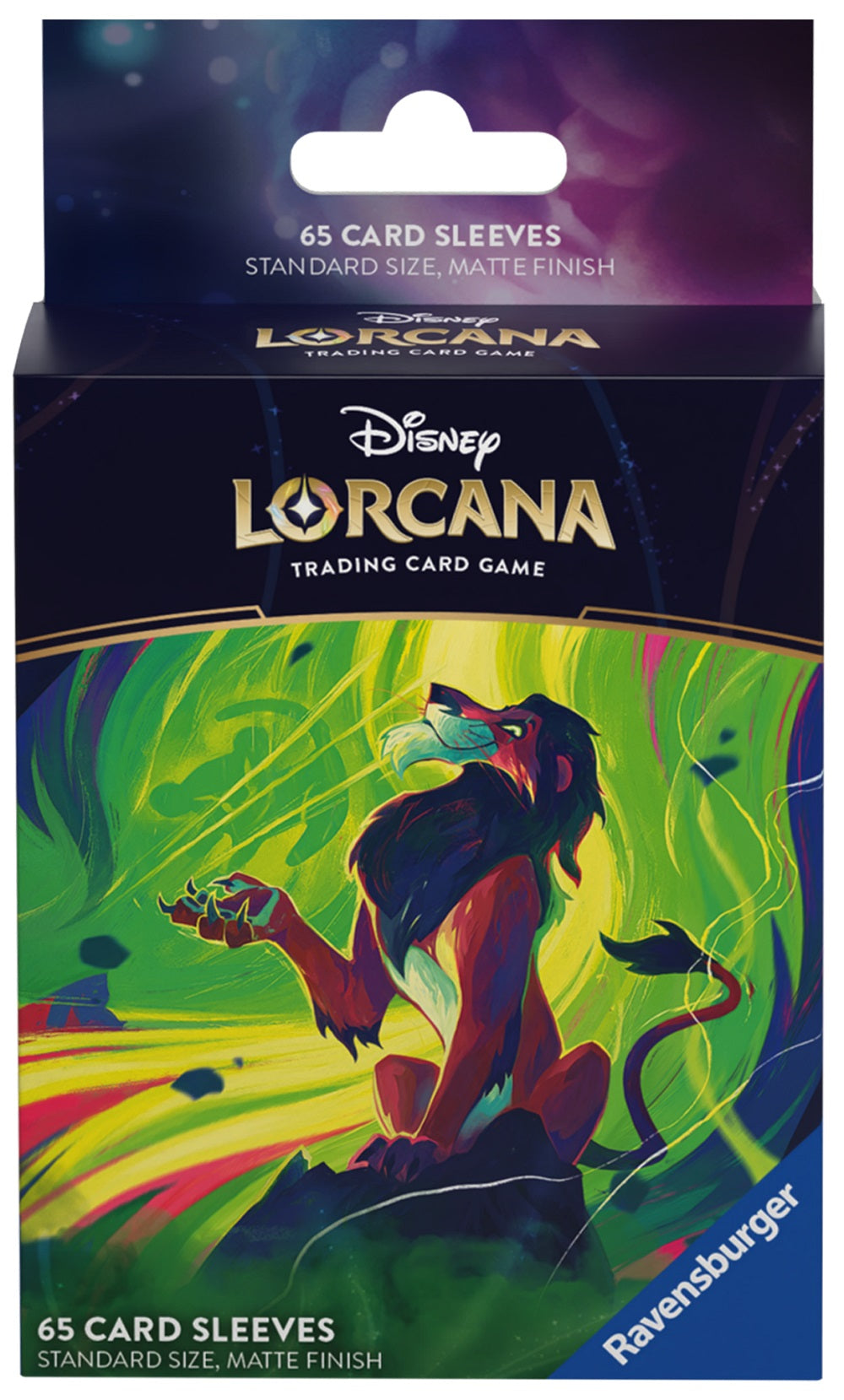 DISNEY LORCANA CARD SLEEVE SET 6 PACK A SCAR (40)(4050368984395)(4050368984395)