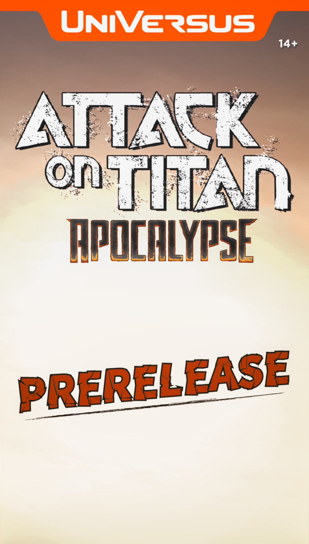 ATTACK ON TITAN APOCALYPSE PRE-RELEASE EVENT KIT(810155272098)(810155272098)