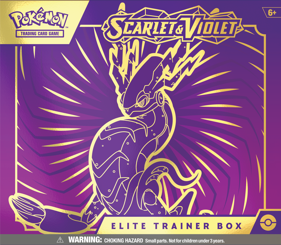 POKEMON SV1 SCARLET AND VIOLET ELITE TRAINER BOX (10)(820650853418)(820650853418)