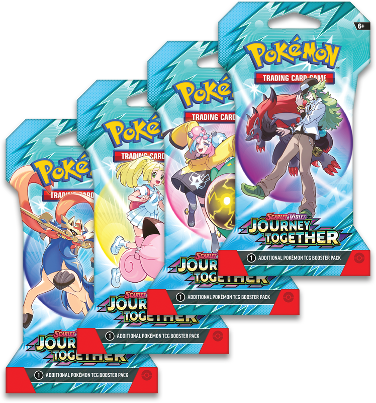 SLEEVED POKEMON SV9 JOURNEY TOGETHER PACK (144)(196214108264)(196214108264)