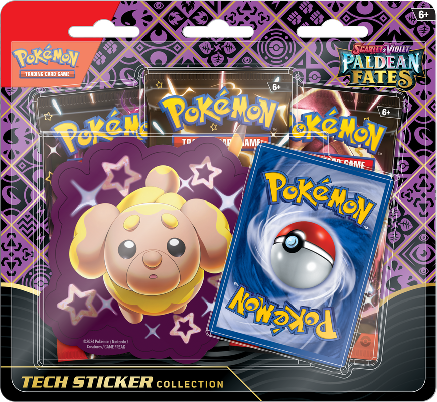 POKEMON SV4.5 PALDEAN FATES TECH STICKER COLL (820650856136)(820650856136)