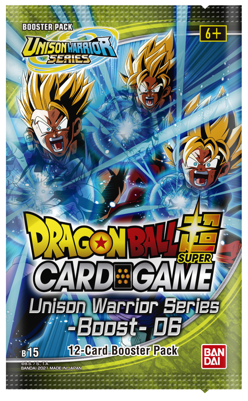 DBS 15 UNISON WARRIORS 6 BOOSTER (12/24/12)(811039035501)(811039035501)