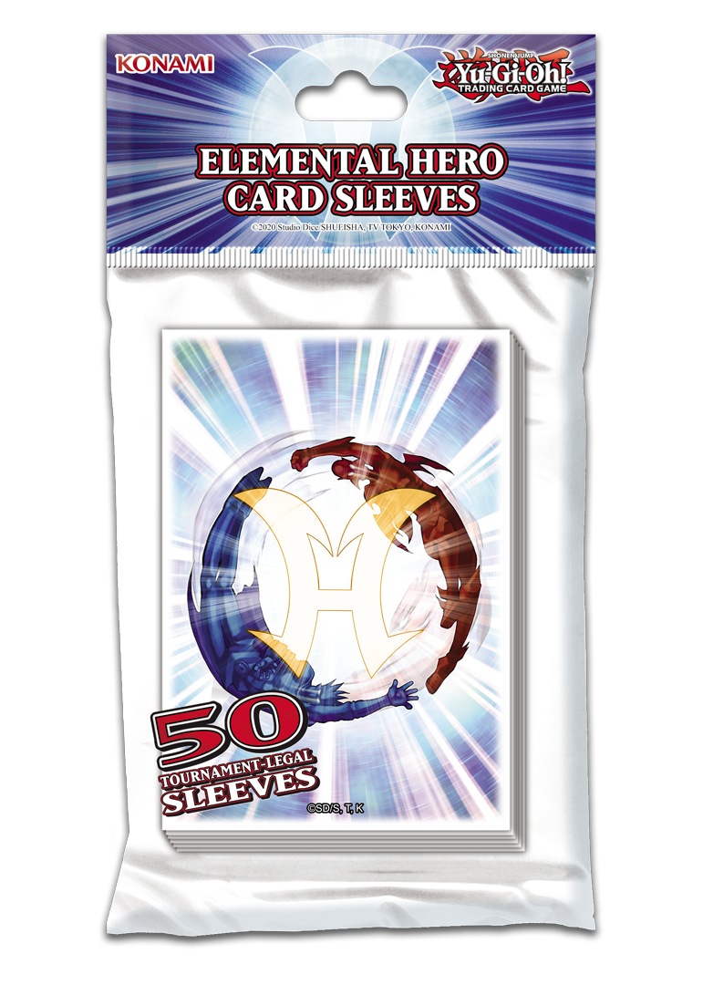 YGO ELEMENTAL HERO CARD SLEEVES (120)(083717857488)(083717857488)