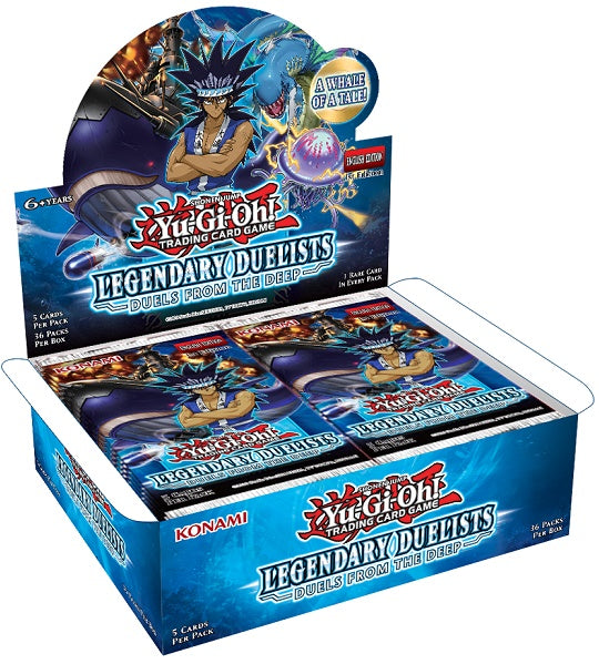 YGO LEGENDARY DUELISTS DUELS FROM THE DEEP BOOSTER(083717857037)(083717857037)