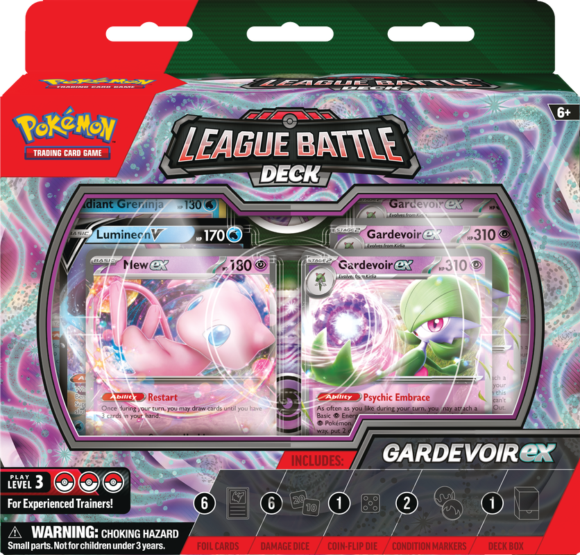 POKEMON GARDEVOIR EX LEAGUE BATTLE DECK (6)(820650857539)(820650857539)