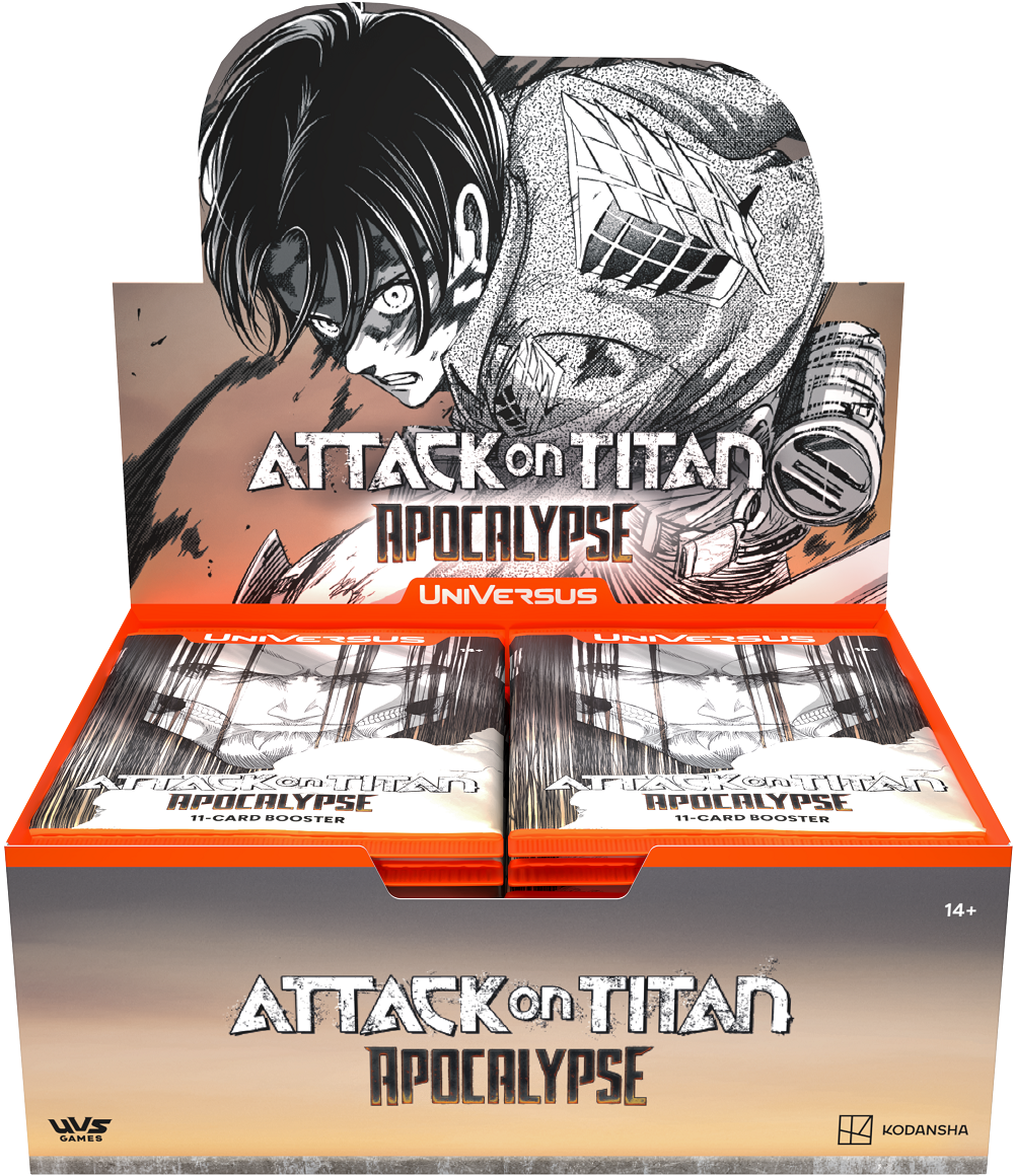 ATTACK ON TITAN APOCALYPSE BOOSTER DISPLAY (11/24/6)(810155272036)(810155272036)