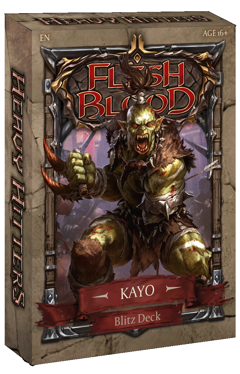 FLESH AND BLOOD HEAVY HITTERS BLITZ DECKS (6/4)(09421037051383)(09421037051383)