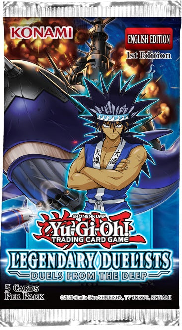 YGO LEGENDARY DUELISTS DUELS FROM THE DEEP BOOSTER(083717857037)(083717857037)