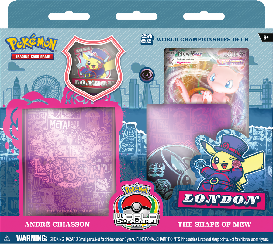 POKEMON WORLD CHAMPIONSHIPS DECK 2022 (60/8/6)(820650862205)(820650862205)