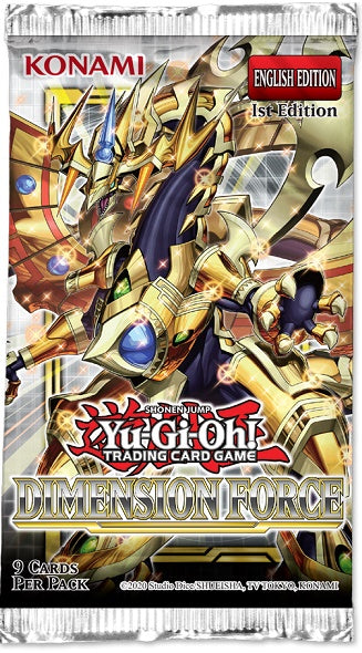 YGO DIMENSION FORCE BOOSTER (9/24/12)(083717856818)(083717856818)