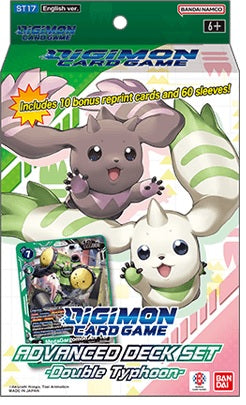 DIGIMON ADVANCED DECK SET DOUBLE TYPHOON (8/6)(810059781078)(810059781078)