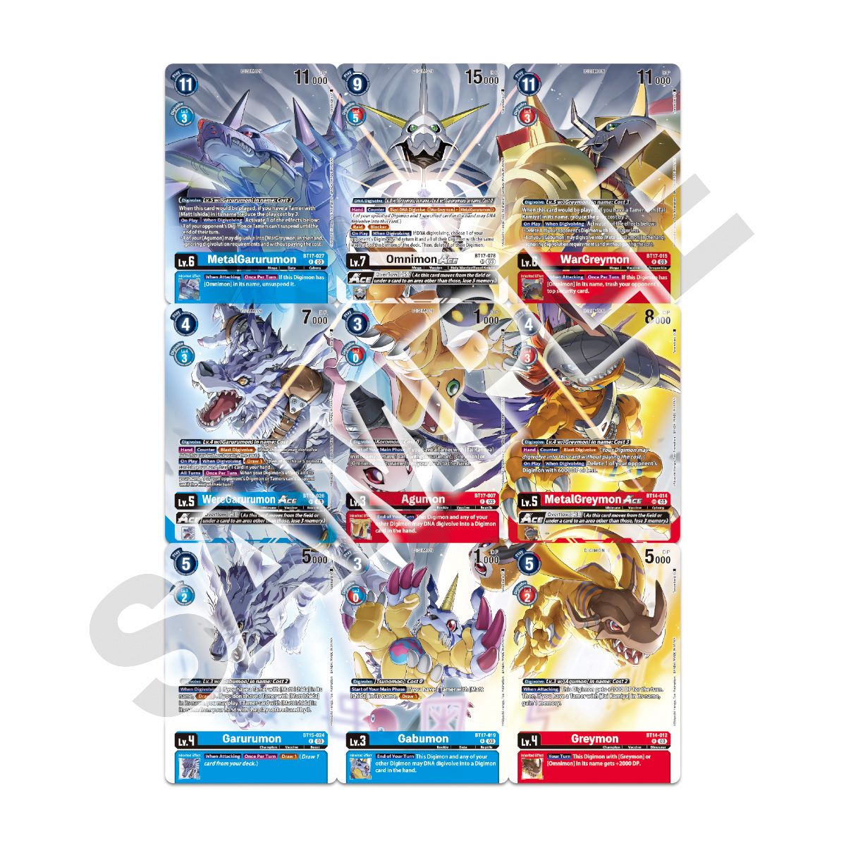 DIGIMON CG OMNIMUN BINDER SET (10)(4582769707247)(4582769707247)