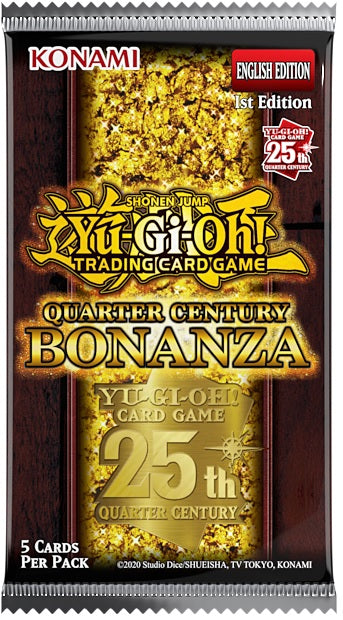 YGO QUARTER CENTURY BONANZA BOOSTER (5/24/12)(083717866305)(083717866305)