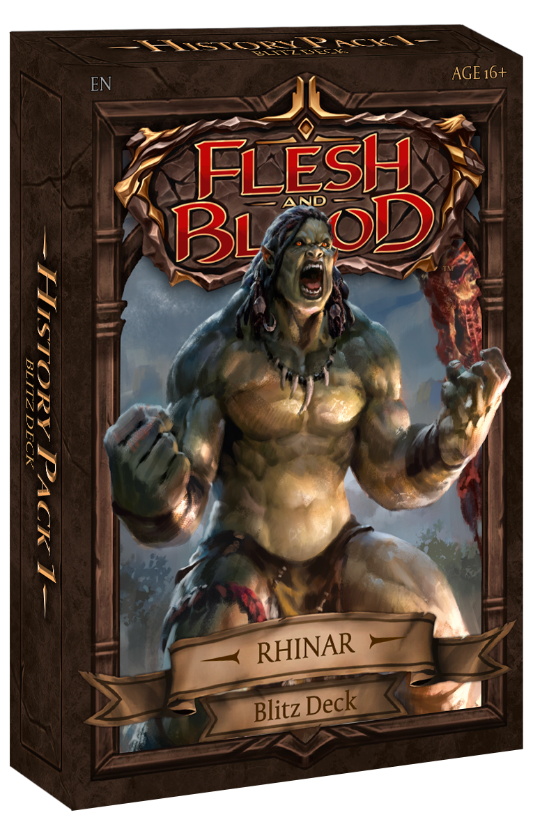 FLESH AND BLOOD HISTORY PACK 1 BLITZ DECKS (6/4)(09421037050232)(09421037050232)