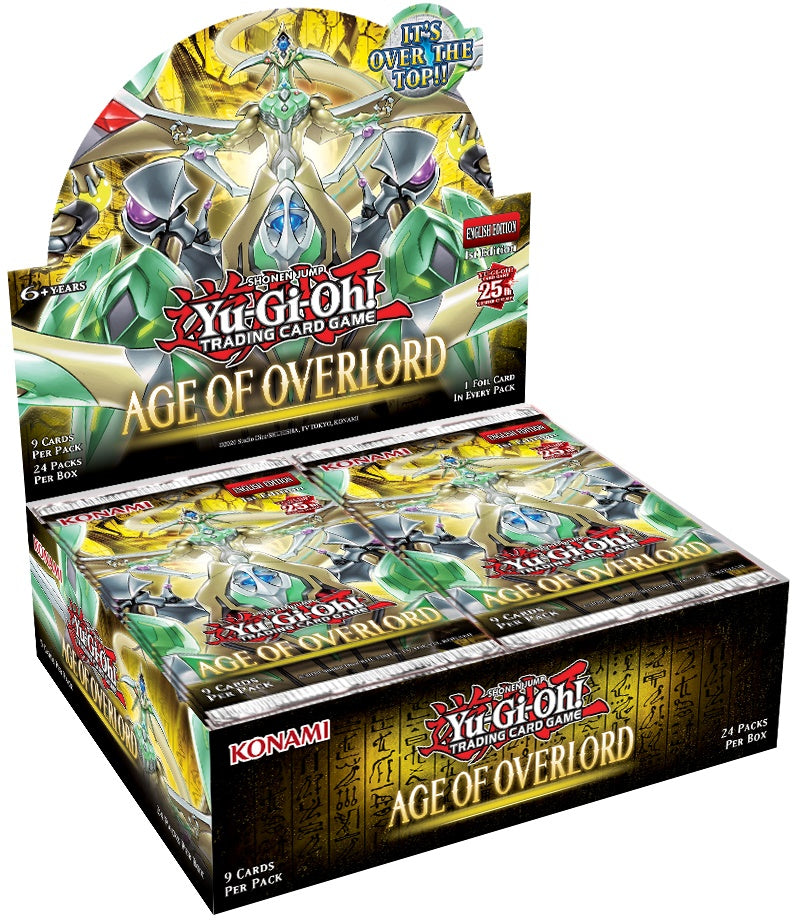 YGO AGE OF OVERLORD BOOSTER (9/24/12)(083717862918)(083717862918)