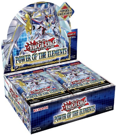 YGO POWER OF THE ELEMENTS BOOSTER - UNLIMITED (12)(083717859710)(083717859710)