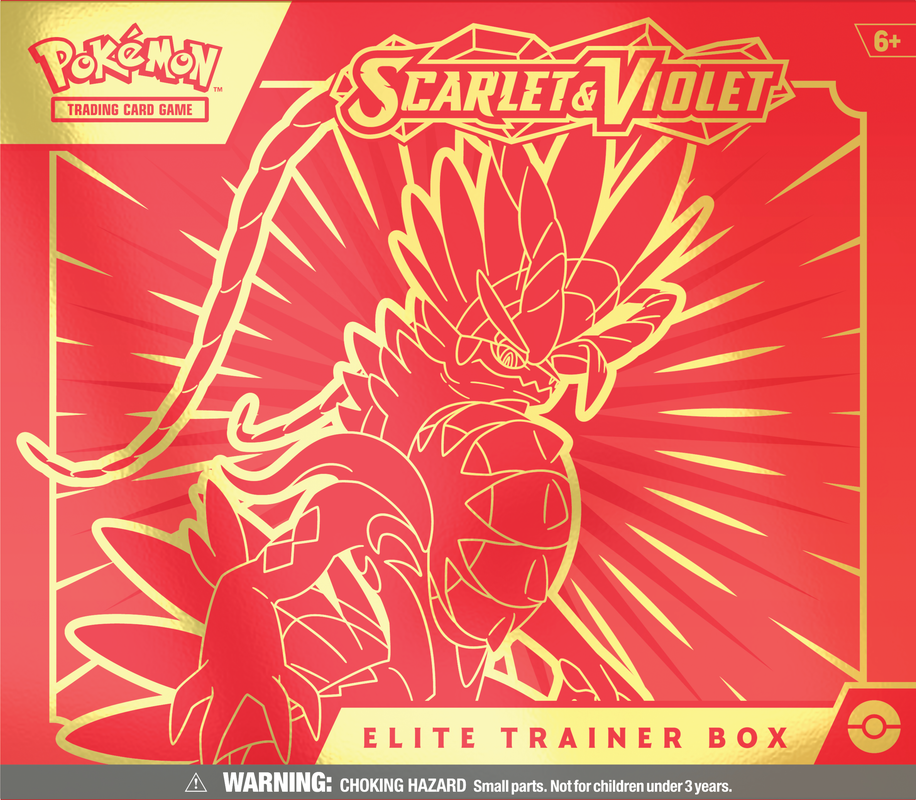 POKEMON SV1 SCARLET AND VIOLET ELITE TRAINER BOX (10)(820650853418)(820650853418)