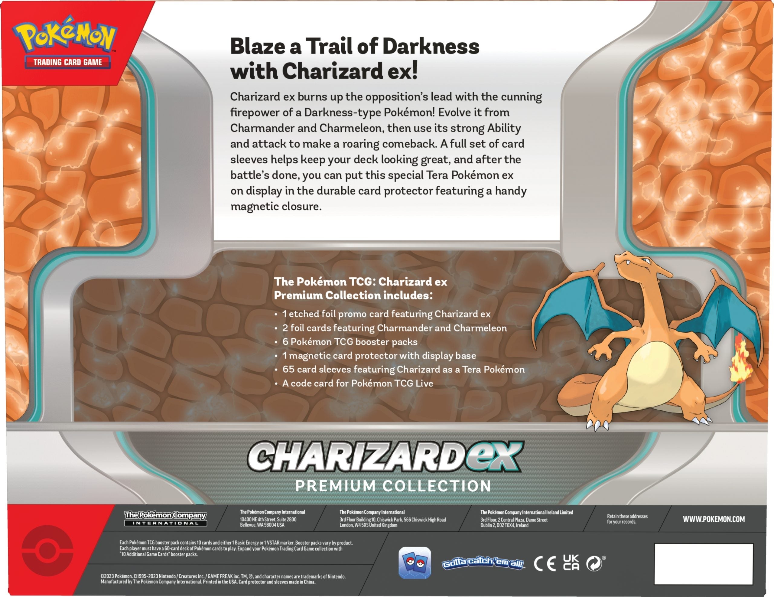 POKEMON CHARIZARD EX PREMIUM COLLECTION (6)(820650853234)(820650853234)