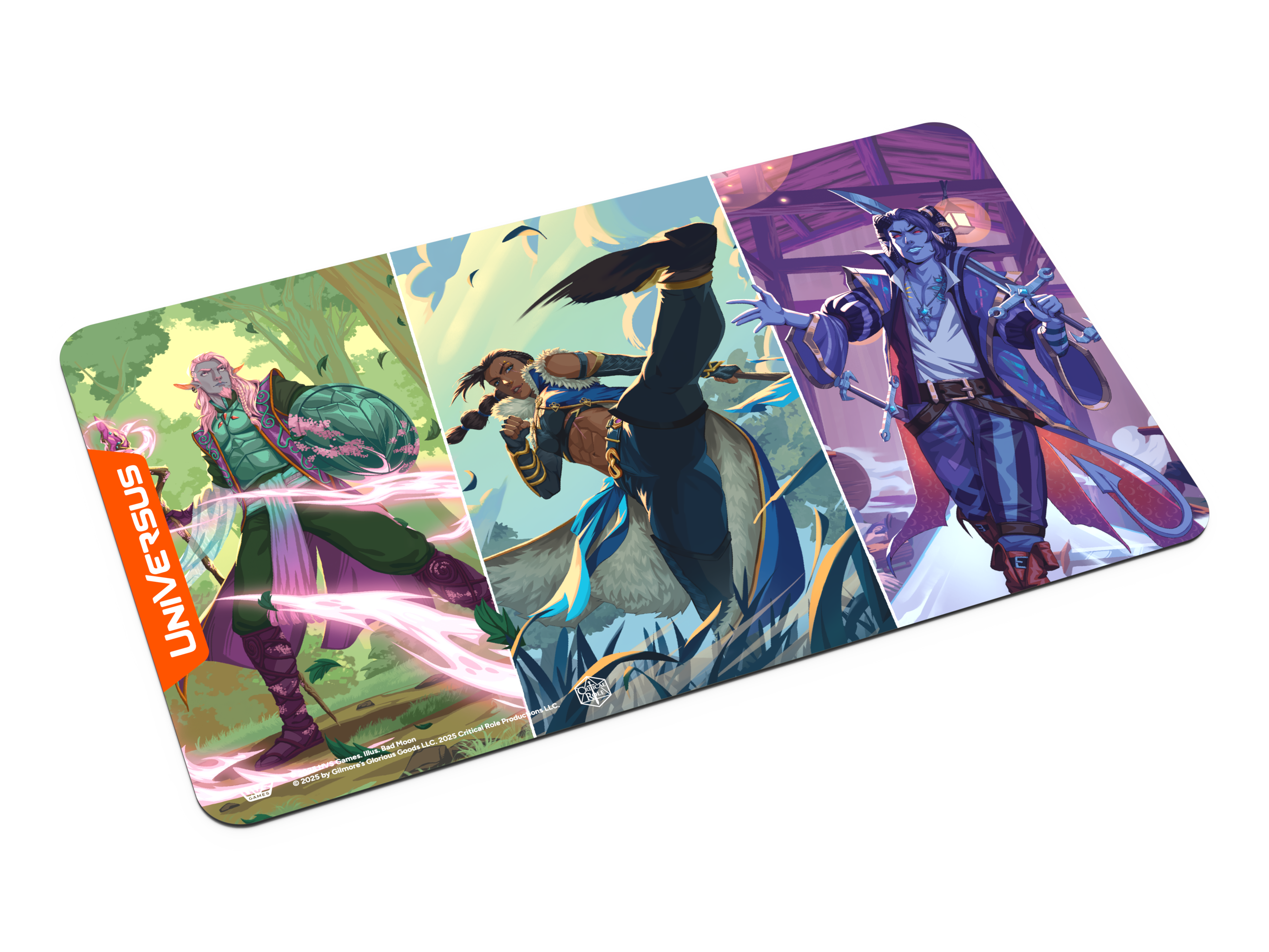 CRITICAL ROLE HEROES OF EXANDRIA PLAYMAT CADUCEUS, BEAUREGARD, MOLLYMAUK (6)(810155272173)(810155272173)