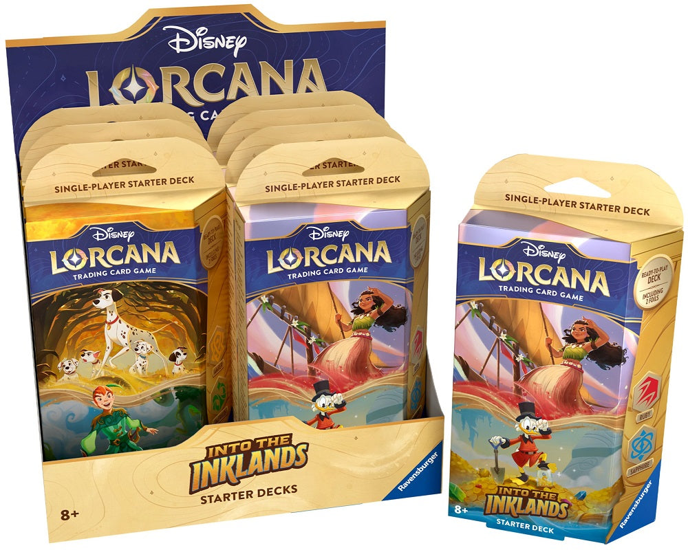 DISNEY LORCANA INTO THE INKLANDS STARTER DISPLAY(4050368983053)(4050368983053)