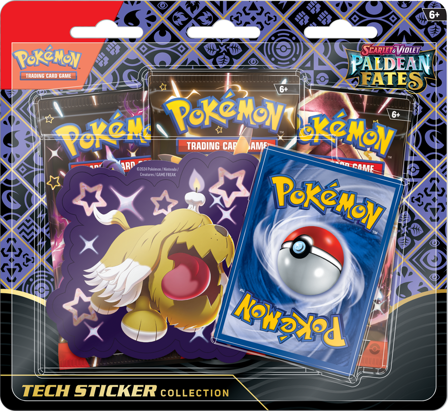 POKEMON SV4.5 PALDEAN FATES TECH STICKER COLL (820650856136)(820650856136)