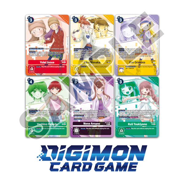 DIGIMON CG PREMIUM HEROINES SET (10)(4570118259301)(4570118259301)