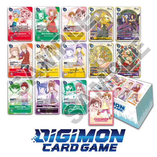 DIGIMON CG PREMIUM HEROINES SET (10)(4570118259301)(4570118259301)