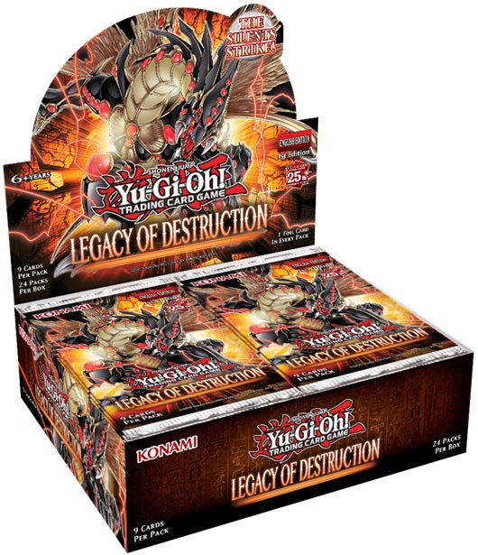 YGO LEGACY OF DESTRUCTION BOOSTER (9/24/12)(083717864783)(083717864783)