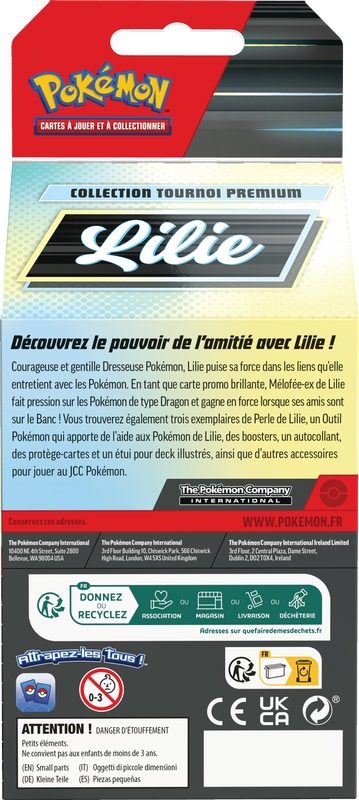 POKEMON FRENCH LILLIE PREMIUM TOURNAMENT COLLECTION (24)(196214109049)(196214109049)