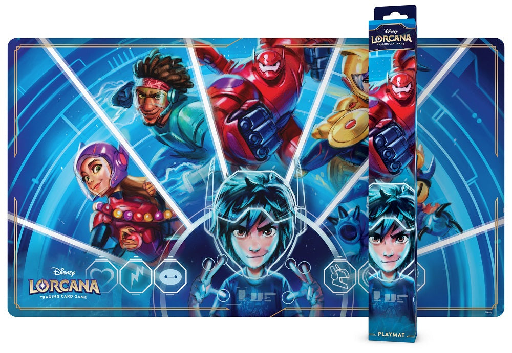 DISNEY LORCANA PLAYMAT SET 7 MAT B BAYMAX (12)(4050368985408)(4050368985408)