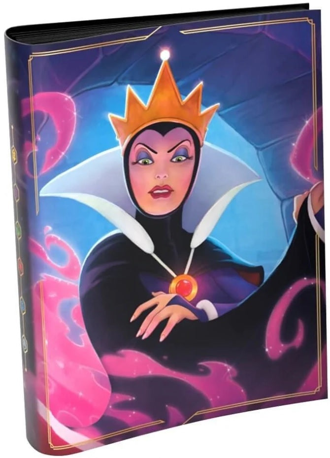 DISNEY LORCANA 10 PAGE PORTFOLIO EVIL QUEEN (12)(4050368981844)(4050368981844)