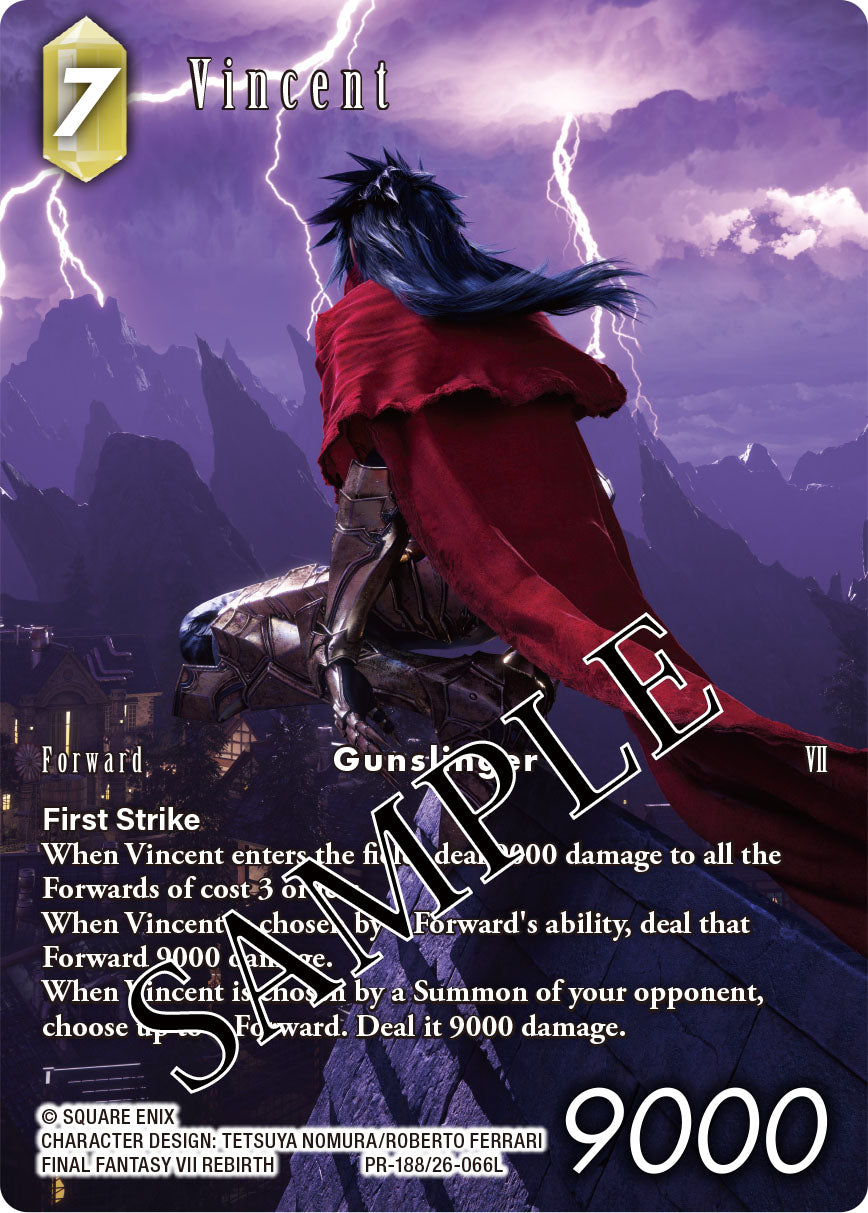 FINAL FANTASY TCG SET 26 GUNSLINGER IN THE ABYSS PRE-RELEASE (12)(662248858128)(662248858128)