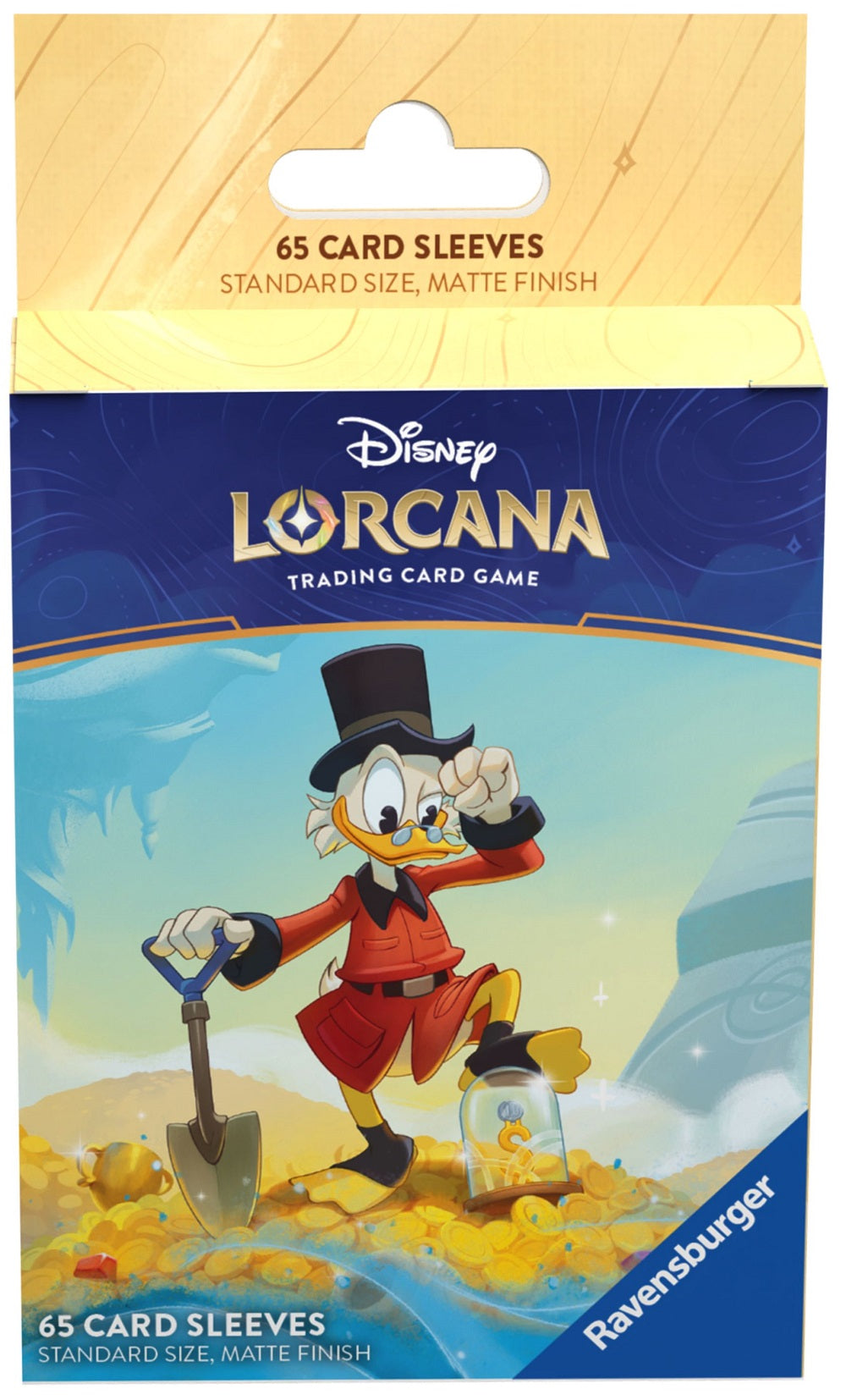 DISNEY LORCANA CARD SLEEVE SET 3 PACK A SCROOGE MCDUCK (40)(4050368982995)(4050368982995)