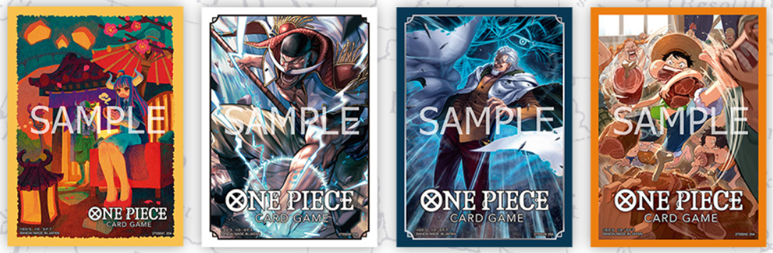 ONE PIECE CG SLEEVES SET 7 12CT ASSORTMENT (8)(810059786301)(810059786301)