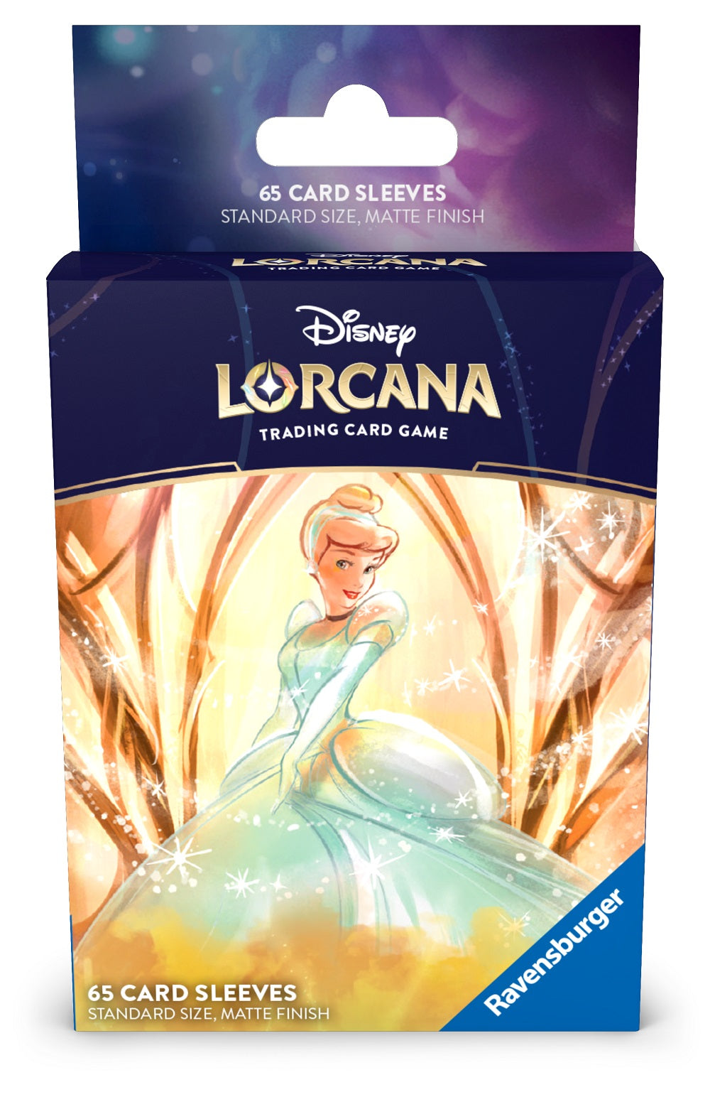 DISNEY LORCANA CARD SLEEVE SET 7 PACK A CINDERELLA (40)(4050368985293)(4050368985293)