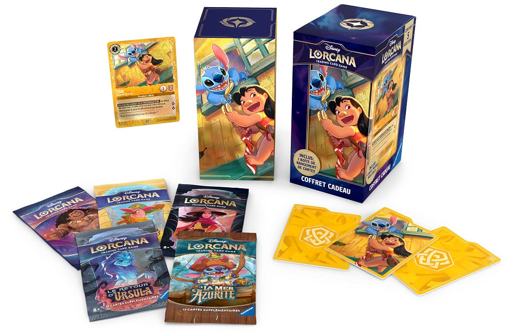 DISNEY LORCANA FRENCH ARCHAZIA’S ISLAND GIFT SET (6)(4050368985217)(4050368985217)