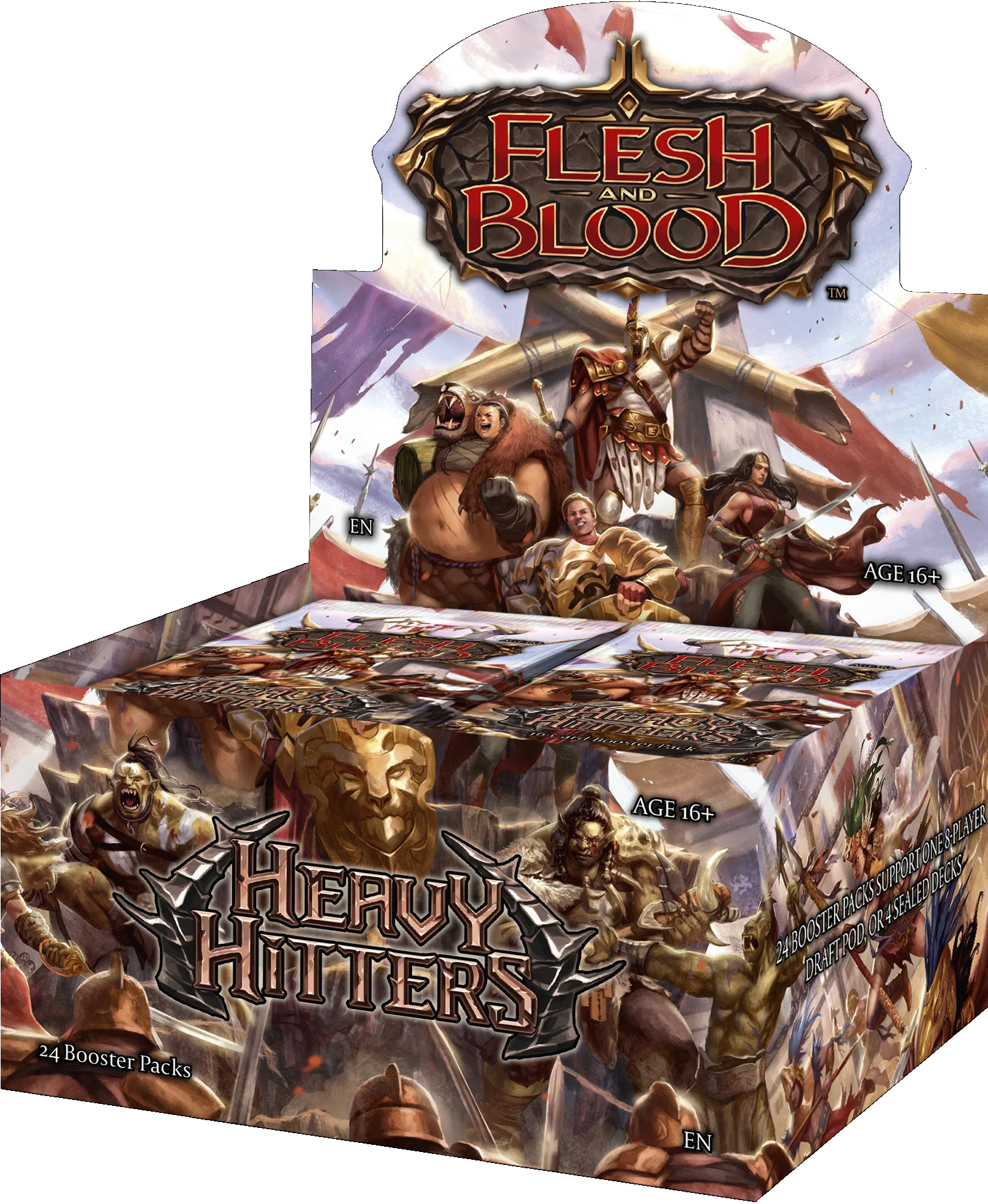 FLESH AND BLOOD HEAVY HITTERS BOOSTER (12/24/4)(09421037051239)(09421037051239)