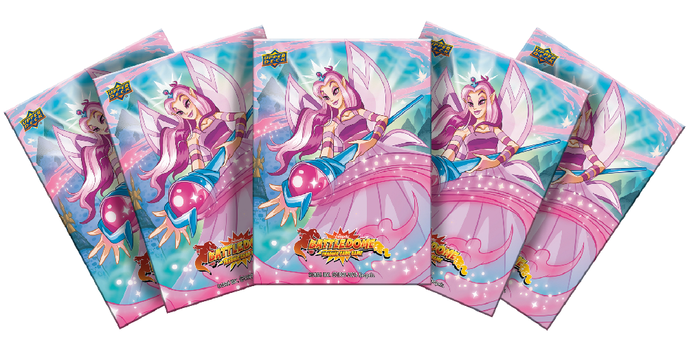 NEOPETS BATTLEDOME TCG CARD SLEEVES FYORA 65CT (100)(053334801645)(053334801645)