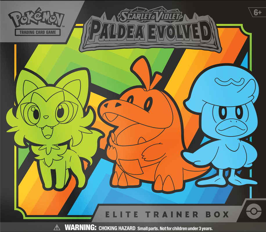 POKEMON SV2 PALDEA EVOLVED ELITE TRAINER BOX (10)(820650853661)(820650853661)